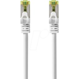 NEDIS N CCGL85420WT10 - Latiguillos, cable sin procesar Cat.7, S/FTP, 1 m, blanco