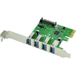 CONCEPTRONIC CON EMRICK02G - PCIe x1 > 4 USB externo 3.0 a