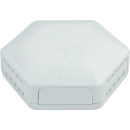 CAMDENBOSS CBHEX1-24-WH - Caja hexagonal con 2 elementos sólidos y 4 ventilados, bl