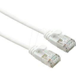 ROLINE GREEN ROLINE 21441702 - Cat.6a Cable de conexión SLIM, U/FTP, 2 m, blanco