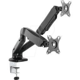 ICYBOX ICY IB-MS304-T - Soporte de monitor Soporte de mesa para 2 monitores de hasta 27