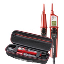 BENNING DUSPOL DIGITAL S - Probador de voltaje digital DUSPOL® con bolsa premium