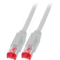 EFB-ELEKTRONIK PATCH-600 1 GR - Cable de interconexiones S/FTP, CAT 6A, 1 m, gris