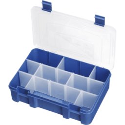PLASTICA PANARO SORT 197 - Caja de surtido, 276 x 75 x 188 mm, 9 compartimentos