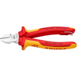 KNIPEX KN 70 06 160 T - Alicates de corte diagonal VDE, 160 mm