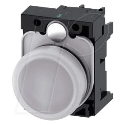 SIEMENS ACT 6AA60-1AA0 - Avisador luminoso, 230 V CA, blanco