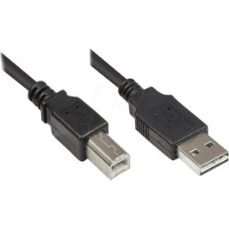 GOOD CONNECTIONS GC 2510-EU005 - Cable USB 2.0, enchufe EASY a a conector B, 0,5 m