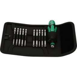 WERA 05059299001 - Juego de brocas Kraftform Compact 41, 11 piezas mixtas