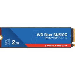 WDS200T5B0E - SANDISK WD NVMe SSD azul SN5100 Gen 4,0 NVMe 2TB