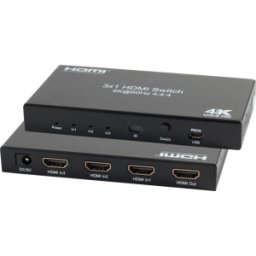 SHIVERPEAKS SHVP SP05-20001 - Conmutador HDMI™ 4K/2K 60 Hz, HDR, 3in / 1out