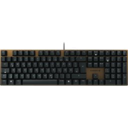 CHERRY G80-3950LHBDE-2 - Teclado, USB, MX2a Silent Red, de, negro/bronce