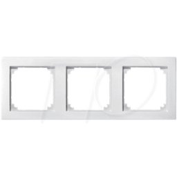 MERTEN EL MS 484319 - M-SMART, bastidor, triple, blanco polar, acabado mate