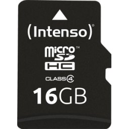 INTENSO MSDHC16G - Tarjeta de memoria MicroSDHC 16GB, Intenso