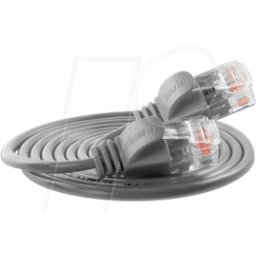SLIM UL6 3 GR - Cat.6 Cable ligero DELGADO U/UTP 3,0 m gris
