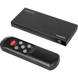 LOGILINK HD0056 - Conmutador HDMI Matrix 4x1