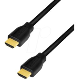 LOGILINK CH0103 - HDMI a ud. > HDMI a ud., 4K a 60 Hz, negro, 5,0 m