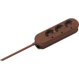 BACHMANN BACH 388.471 - Tira de zócalo INTELIGENTE, tipo F - CEE 7/3, 3 ví