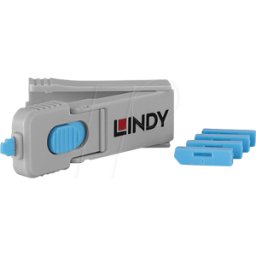 LINDY 40324 - Llave de puerto DisplayPort (4 cerraduras)