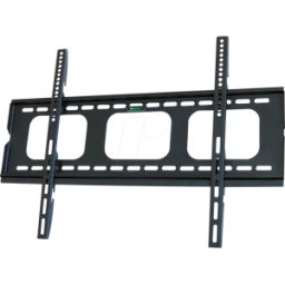 VALUE 17991214 - Soporte mural para TV, fijo, negro, 80 kg