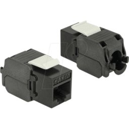 DELOCK 86267 - Conector hembra Keystone RJ45 > LSA sin herramientas Cat.6a UTP