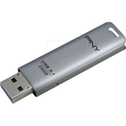 PNY FD256ESTEEL31G - Memoria USB, USB 3,1, Elite Steel, 256 GB