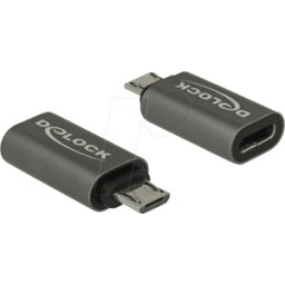 DELOCK 65927 - Adapter USB 2.0 Micro-B male to USB Type-C female