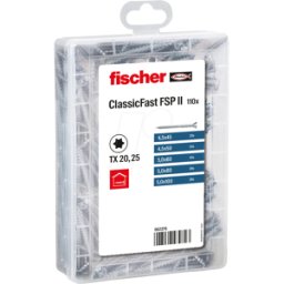 FISCHER BEFESTIGUNGSSYSTEME FD 562276 - Tornillos para aglomerado, 4,5 - 5, TX, 110 piezas