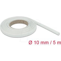DELOCK 18935 - Funda de fibra de vidrio 5 m x 10 mm en blanco