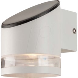 V-TAC VT-10395 - Aplique solar, 70 lm, 3000 K, blanco
