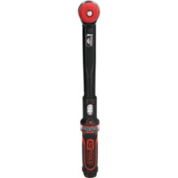 KS TOOLS GMBH KS 516.1432 - Llave dinamométrica con carraca de 1/2", botón giratorio,