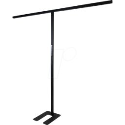 LUXULA LX00134 - Lámpara de pie de oficina LED - línea SLIM, dúo, negro