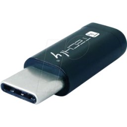 TECHLY IADAP-USBC-MBKT - Adaptador USB 2.0 C macho > Micro-B hembra
