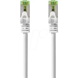 NEDIS N CCGB85420WT100 - Cable de conexión de 10 m - cable blanco sin procesar Cat