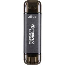 TS256GESD310C - TRANSCEND SSD portátil negro 256GB