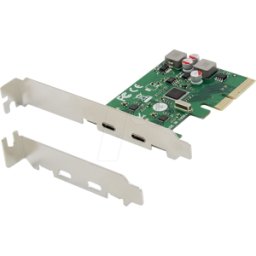 CONCEPTRONIC CON EMRICK08G - PCIe x4 > 2 USB externo 3.1 C, autoalimentado