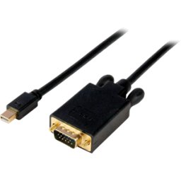 STARTECH.COM ST MDP2VGAMM10B - Cable MiniDP 1,2 a VGA, 1080p, 3,0 m..