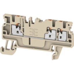 WEIDMÜLLER A3C 1.5 - Klippon® Connect feed-through terminal, A-series beige