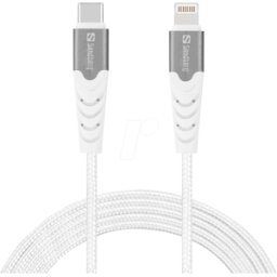 SANDBERG 136-48 - Cable de sincronización y carga, USB-C > Lightning, 2m..