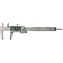 TOOLLAND VEL 3472B - Calibre analógico/digital, 150 mm, acero inoxidable
