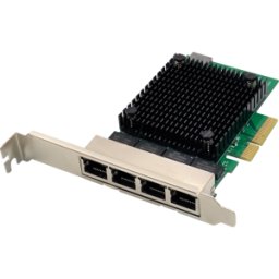 DIGITUS DN-10136 - Tarjeta de red, PCIe, 2,5 Gigabit Ethernet, 4 RJ45