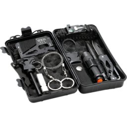 SINTRON SIN 207769 - Juego de supervivencia en caja protectora 10 piezas