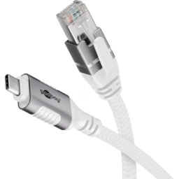GOOBAY 74176 - Adaptador de red, cable, USB 3.1 tipo C, Gigabit Ethernet, 2 m