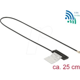 DELOCK 86286 - Antena WLAN, conector MHF® 4L.