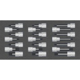MATADOR MAT 8164 4079 - Juego de llaves de vaso, destornillador, 1/2", 21 piezas