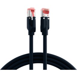 EFB-ELEKTRONIK EFB K8050.50 - Cable de conexión, CAT.6a, S/FTP LSZH, DRAKA, 50 m, negro
