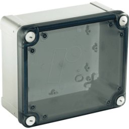 SCHNEIDER ELECTRIC NSYTBS241910T - Caja Thalassa TBS, 241 x 194 x 107 mm, gris / transparente