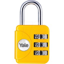YALE YE YP1281211Y - Cerradura de combinación, acero, serie 3, 28 mm