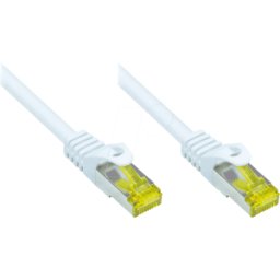 GOOD CONNECTIONS GC 8070R-100W - Cable de conexión - cable bruto Cat.7, blanco, 10 m