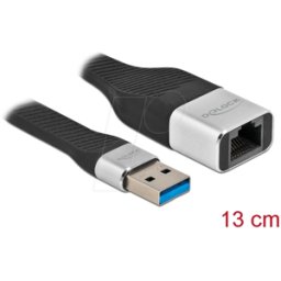DELOCK 86937 - Tarjeta de red, USB, Gigabit Ethernet, 1x RJ45