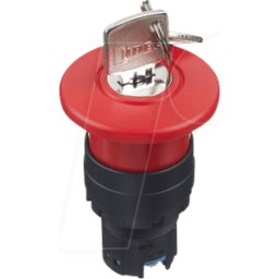 IDEC ID HW1BX4R - Actuador de interruptor de parada de emergencia, 40 mm